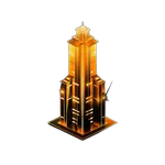 An icon of a skyscraper.